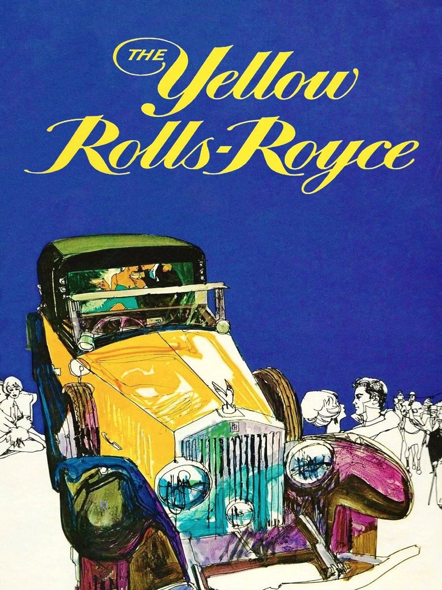 The Yellow RollsRoyce 1964 movie posters  Fonts In Use